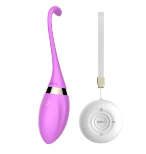 HK LETEN Swan Wireless Remote Vibrator Egg (Chargeable - Purple)